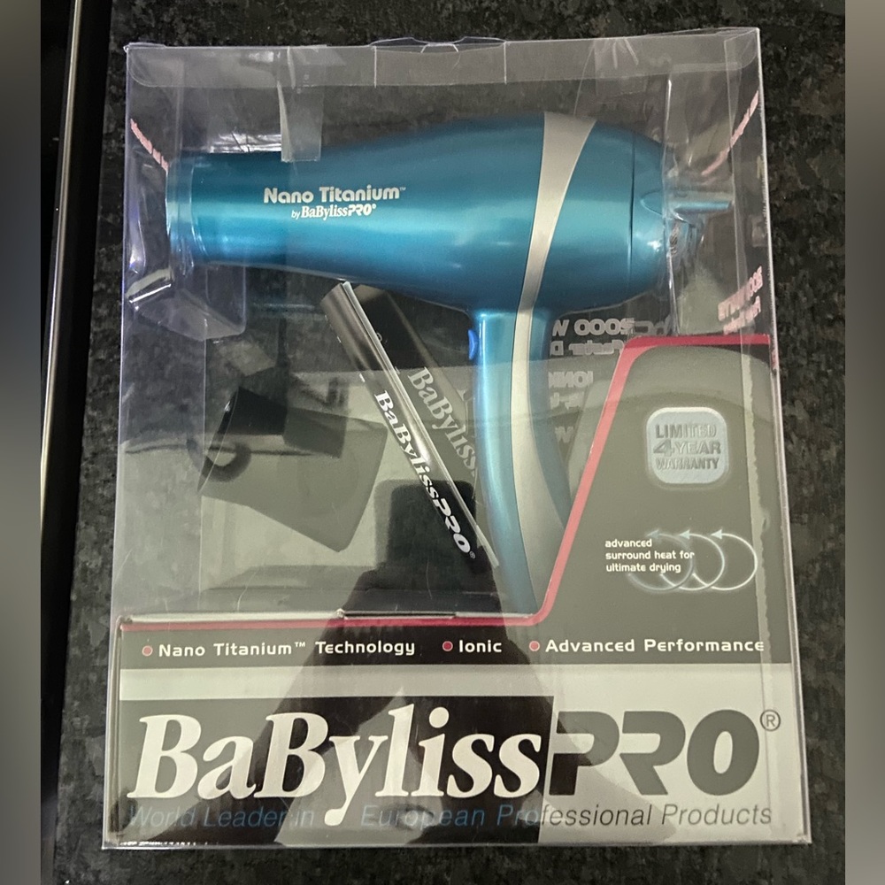 BaByliss Pro Nano Titanium Hairdryer